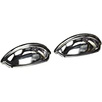 Amazon Basics - Tirador ancho- para cajón- forma de tapa- 10-49 cm de longitud (centro del orificio de 7-62 cm)- Cromo…